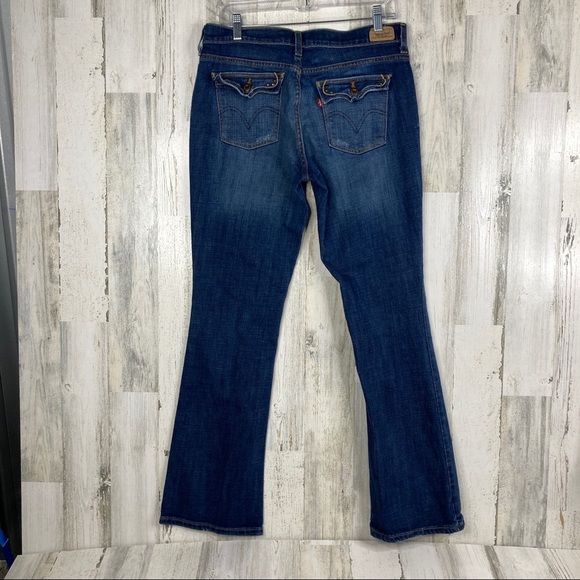 Levis Womens 515 Bootcut Flap Pockets Jeans Size 8 - Picture 2 of 9